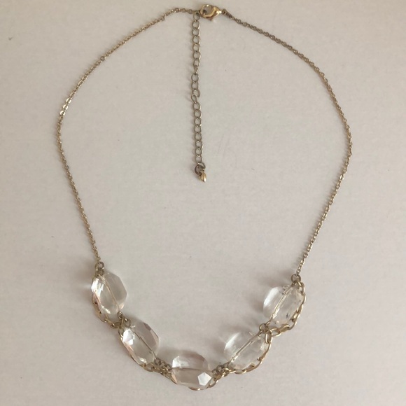 ⭐️ Crystal Chain Necklace from Francesca’s - Picture 2 of 4